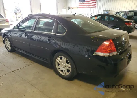 2016 Chevrolet Impala Limited Lt из США, поврежденный, VIN 2G1WB5E35G1160287